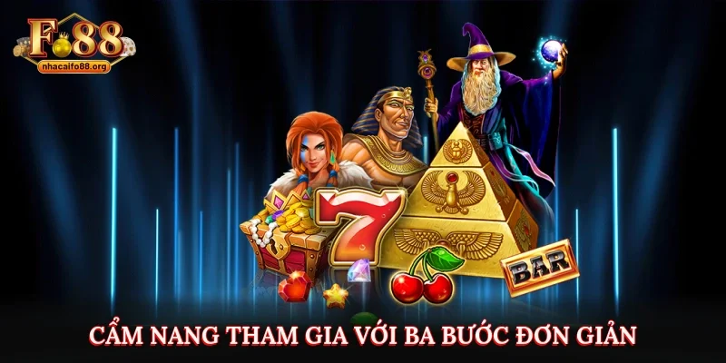 Cẩm nang tham gia với ba bước đơn giản
