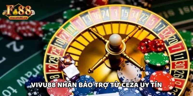 VIVU88 nhận được bảo trợ từ CEZA uy tín